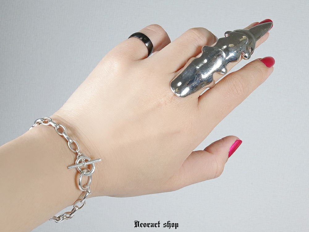 Deorart,ディオラート,アーマーリング,フィンガーリング,,ネイルリング,シルバーアクセ,V系ファッション,パンクファッション,通販,ホスト系ファッション,