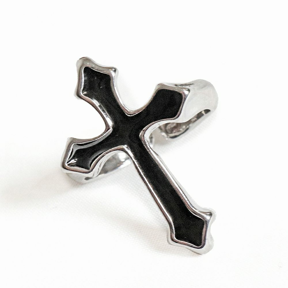 BY1159 クロス モチーフ・リング指輪 十字架【A】 | Deorart shop