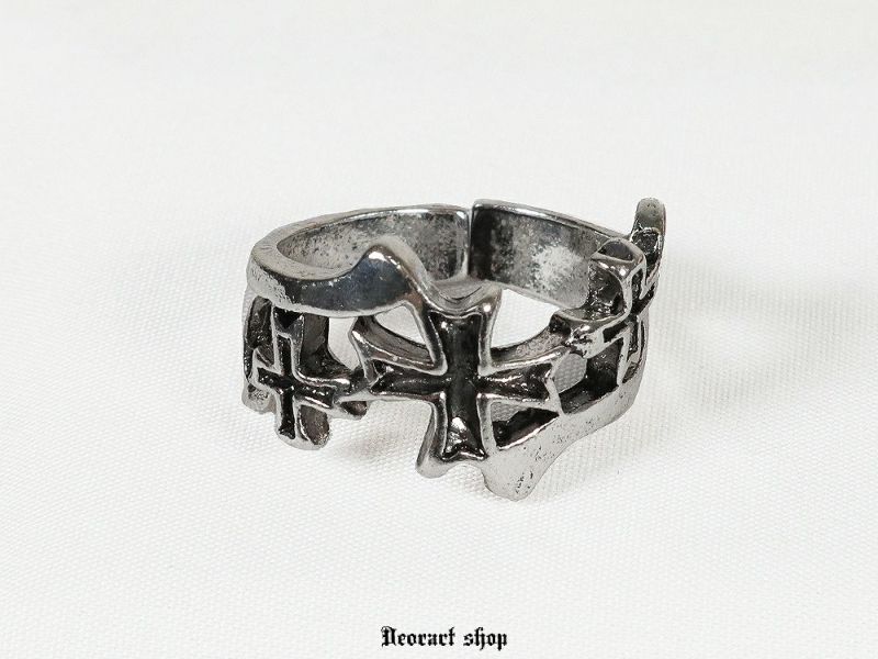 入荷nowオンラインストア 指輪 モチーフ・リング クロス BY1160 十字架【B】 shop Deorart | アクセサリー