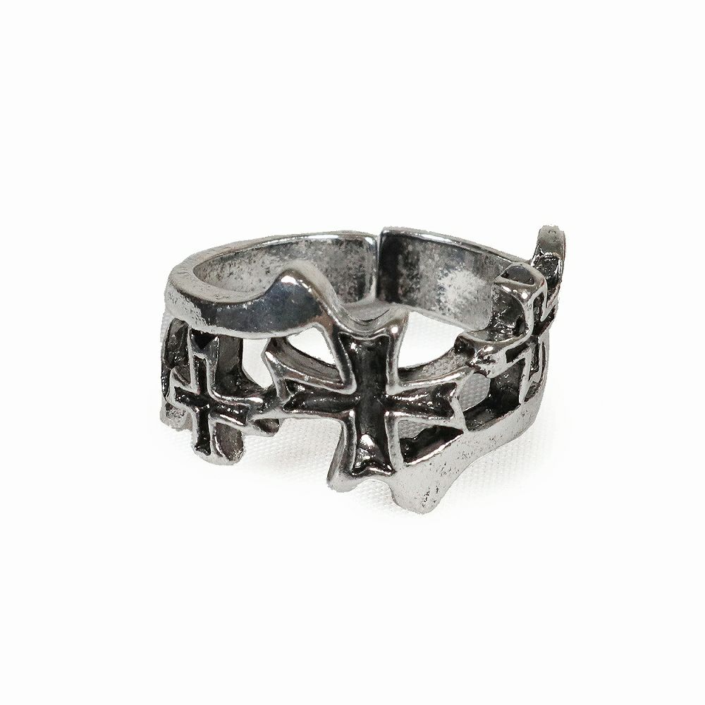 Deorart,ディオラート,かっこいい,メンズアクセ,十字架モチーフ,クロスモチーフ,クロスデザイン,シルバーリング,通販,地雷系ファッション