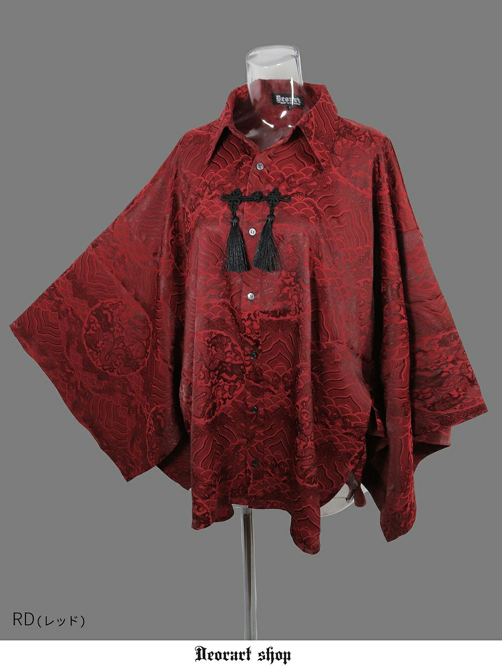 Deorart,ディオラート,V系,地雷系,中華柄,チャイニーズマフィア,中華マフィア,シャツ,コーデ,ホスト,コンカフェ,シャツ,ライブ,ファッション,ダンス衣装,メンズ,レディス,男装