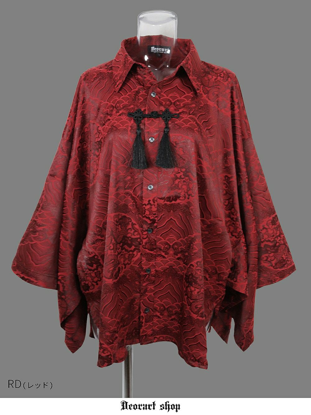 Deorart,ディオラート,V系,地雷系,中華柄,チャイニーズマフィア,中華マフィア,シャツ,コーデ,ホスト,コンカフェ,シャツ,ライブ,ファッション,ダンス衣装,メンズ,レディス,男装