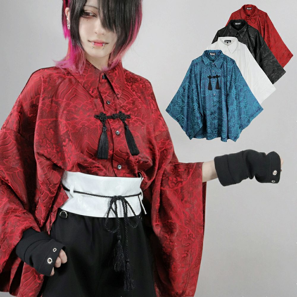 Deorart,ディオラート,V系,地雷系,中華柄,チャイニーズマフィア,中華マフィア,シャツ,コーデ,ホスト,コンカフェ,シャツ,ライブ,ファッション,ダンス衣装,メンズ,レディス,男装