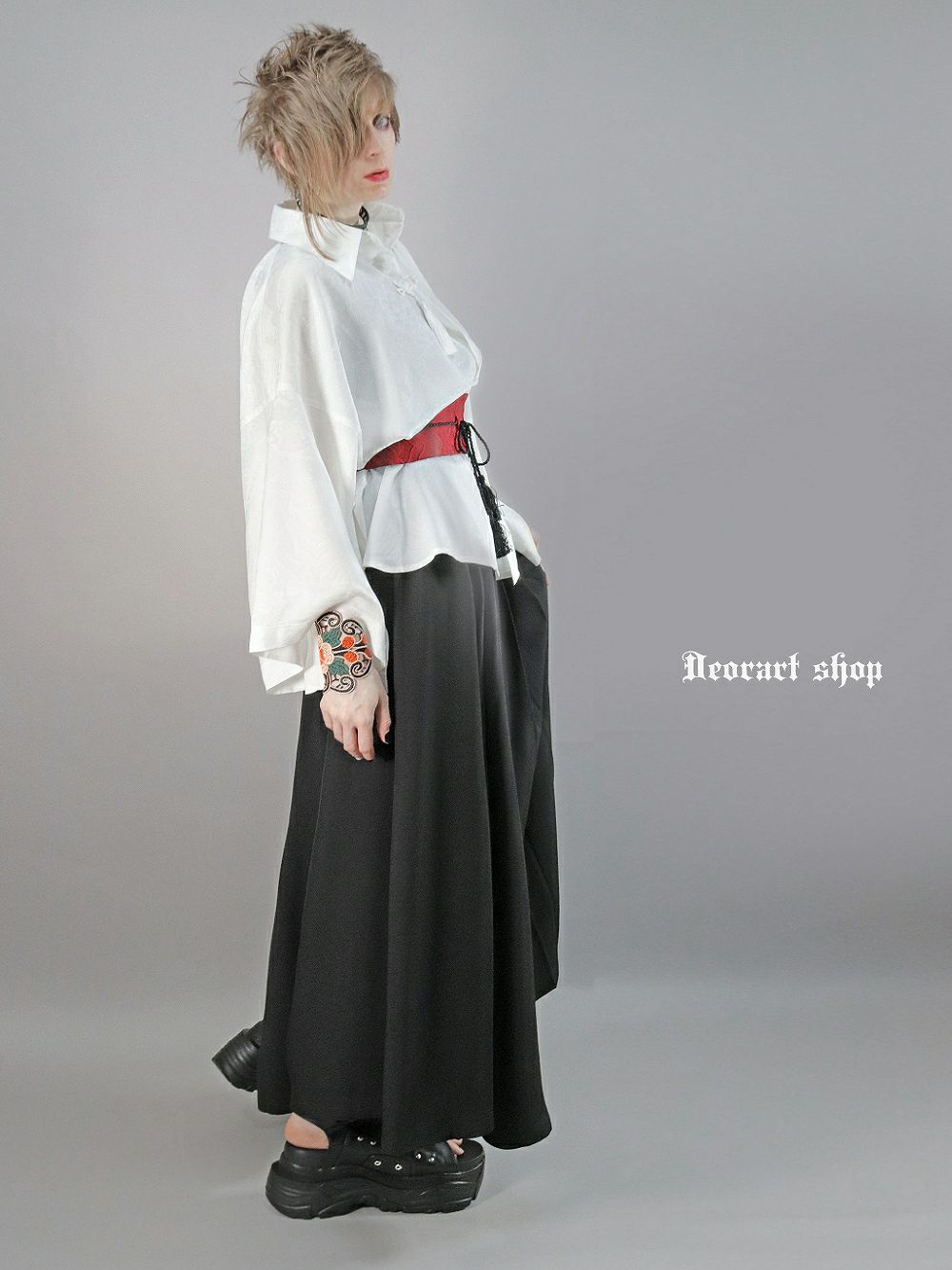 Deorart,ディオラート,和装,袈裟,袴,着物風,ファッション,和ゴス,浴衣,ヴィジュアル系,V系,闇落ち, 破戒僧,陰陽師,呪術師,通販,普段使い,メンズ,レディス,Vkei,goth,kimono,japan,anime,,fashion