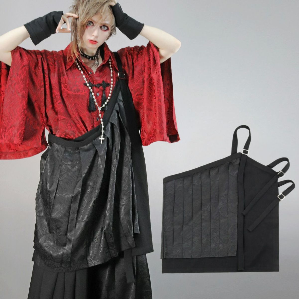 Deorart,ディオラート,和装,袈裟,袴,着物風,ファッション,和ゴス,浴衣,ヴィジュアル系,V系,闇落ち, 破戒僧,陰陽師,呪術師,通販,普段使い,メンズ,レディス,Vkei,goth,kimono,japan,anime,,fashion