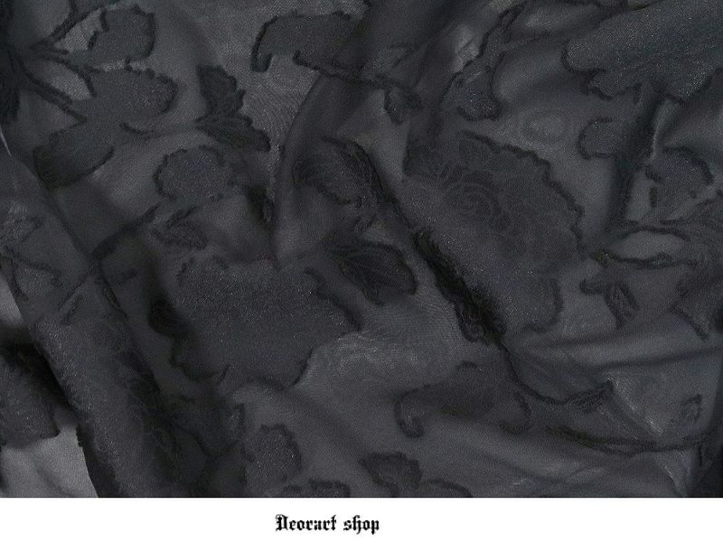 Deorart,ディオラート,透け,シアーシャツ,レース,ブラウス,かっこいい,奇麗,大人シャツ,大人ブラウス,ゴシックファッション,パンクファッション,地雷系男子,地雷系女子,通販,V系,ヴィジュアル系,ユニセックス