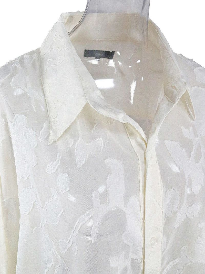 Deorart,ディオラート,透け,シアーシャツ,レース,ブラウス,かっこいい,奇麗,大人シャツ,大人ブラウス,ゴシックファッション,パンクファッション,地雷系男子,地雷系女子,通販,V系,ヴィジュアル系,ユニセックス