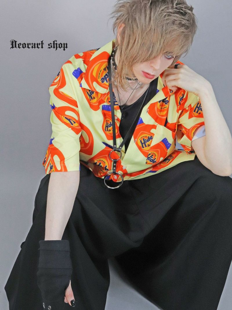 Deorart,ディオラート,シャツ,ブラウス,五分袖シャツ,ユニークシャツ,洗剤柄,夏,メンズシャツ,ユニセックスシャツ,アメリカン柄,アメコミ,海外風,アロハシャツ