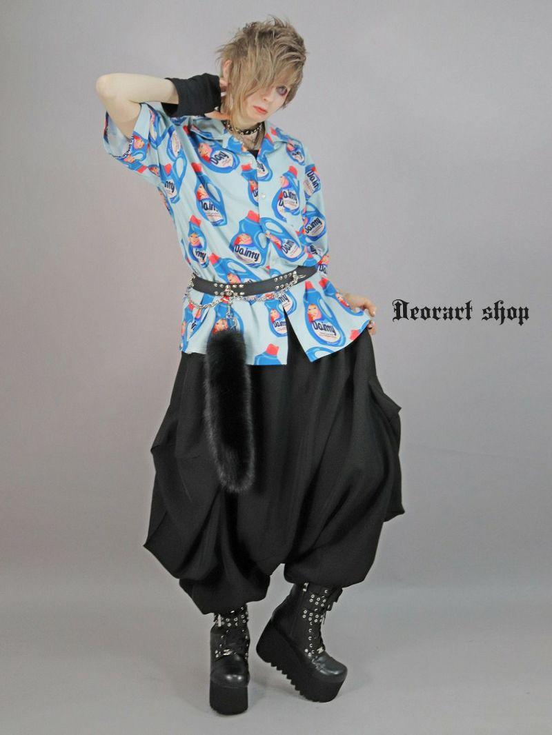 Deorart,ディオラート,シャツ,ブラウス,五分袖シャツ,ユニークシャツ,洗剤柄,夏,メンズシャツ,ユニセックスシャツ,アメリカン柄,アメコミ,海外風,アロハシャツ