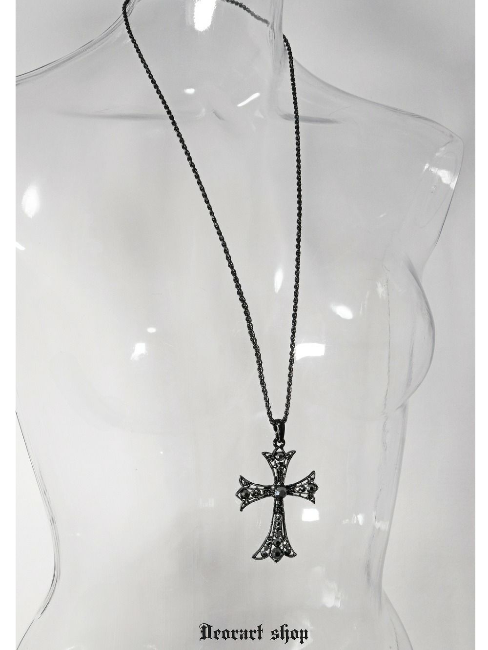 Deorart,ディオラート,十字架,クロス,ロザリオ,大きい,エクソシスト,ネックレス,ペンダント,ゴシック,アクセサリー,goth,emo,accessory,メンズ,レディス,大きい