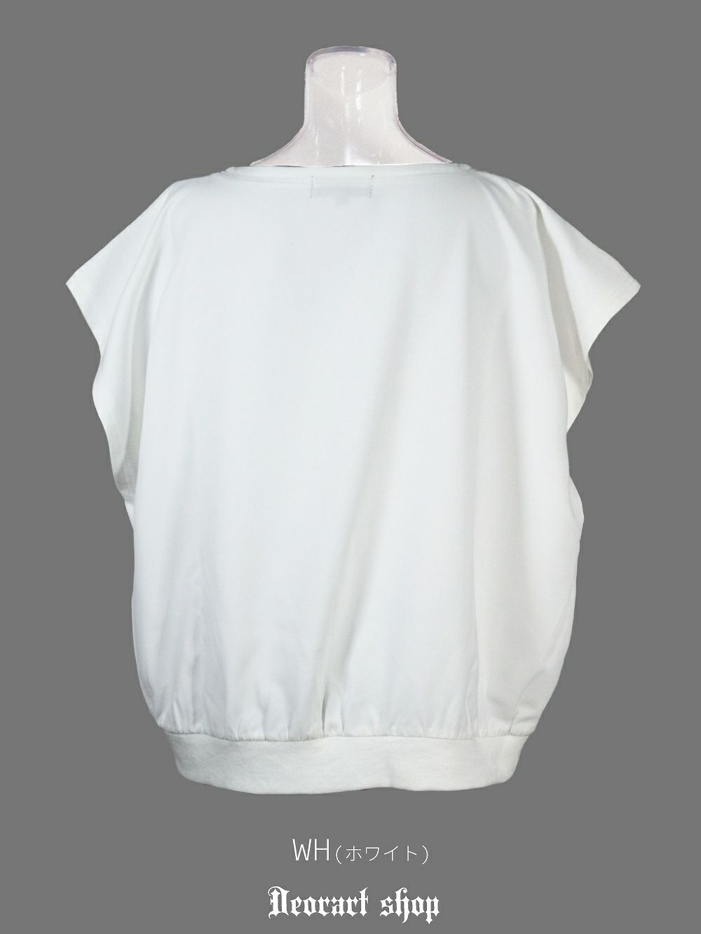 Deorart,ディオラート,モード,ゴシック,Tシャツ,ドレープ,普段使い,スペード,薔薇,裾絞り,地雷系,V系,ヴィジュアル系,大人,ファッション,衣装,メンズ,レディス,通販