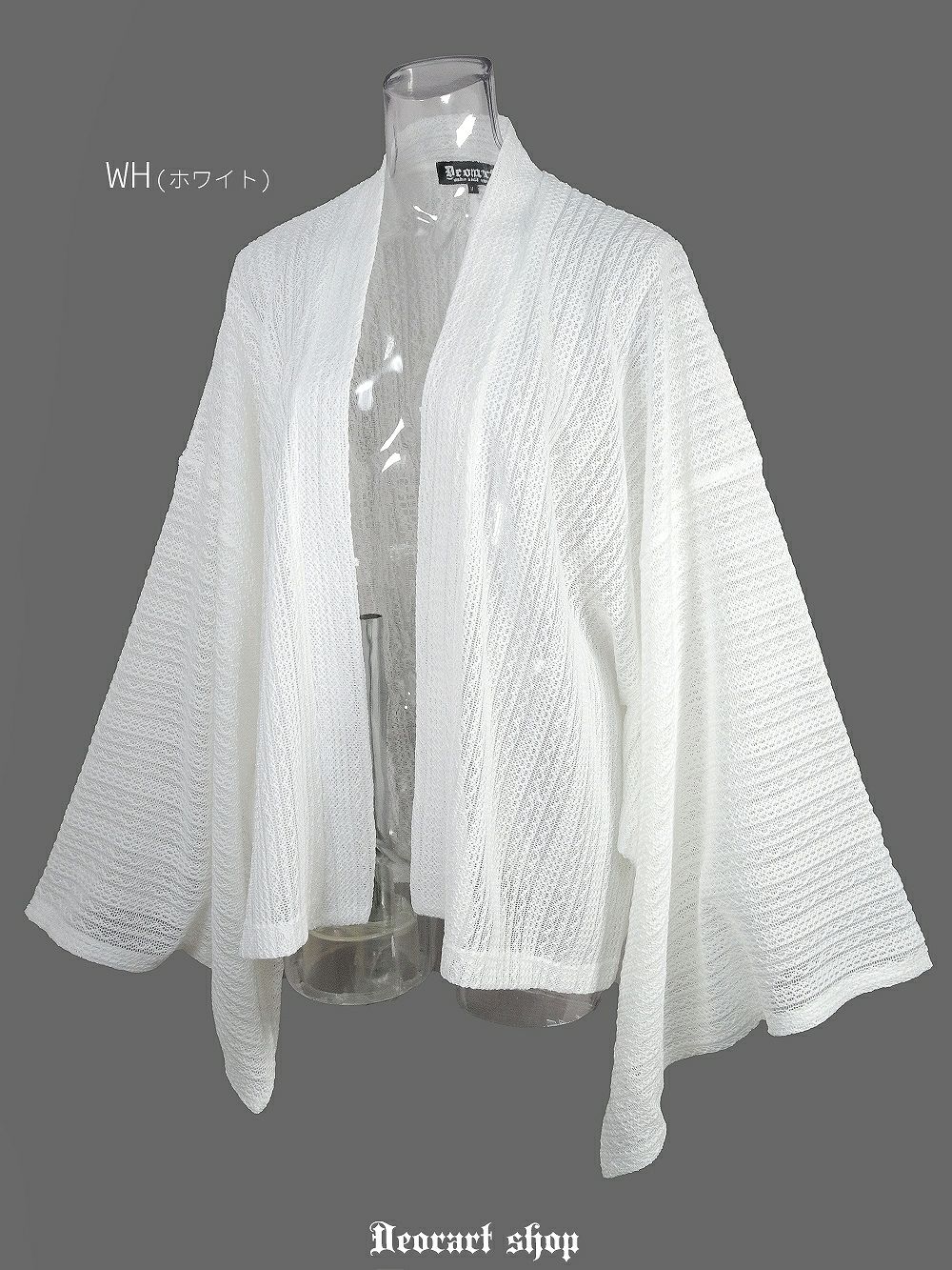 Deorart,ディオラート,モード,ゴシック,和ゴス,着物袖,振袖,シアー,レース着物,和装,普段使い,カーディガン,羽織り,新中式,地雷系,ゴスロリ,ファッション,衣装,メンズ,レディス,衣装,通販