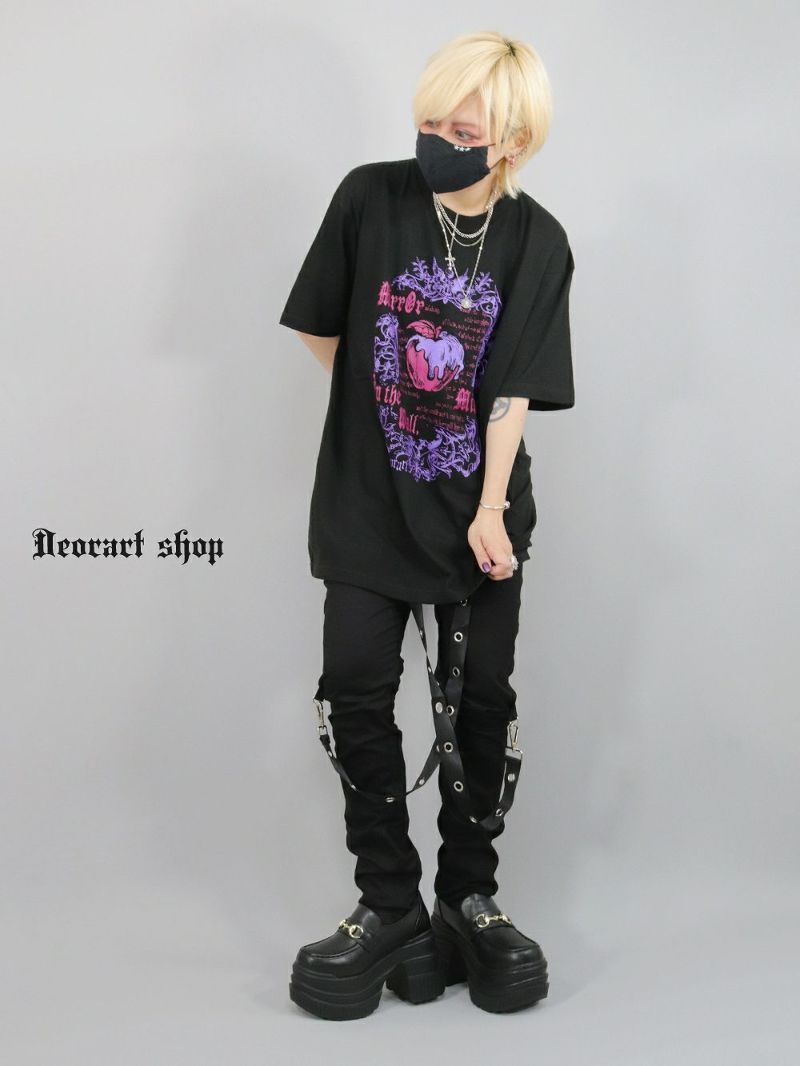 Deorart,ディオラート,ネコラ、NECOLA,通販,和,プリントT,ビッグT,大きいサイズ,V系,地雷系,病みかわいい,病みT,オカルト,ゴスパンクゴスパンク,バンギャ,メンズ,ユニセックス,レディス,ブランド,大人,emo,punk,rock,harajyuku,ファッション,服