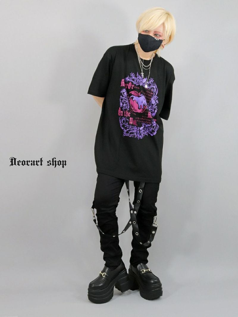 カラフルアートプリントオーバーサイズTシャツ shiki tokyo（シキトウキョウ）の「Oversized Mode Art Graphic