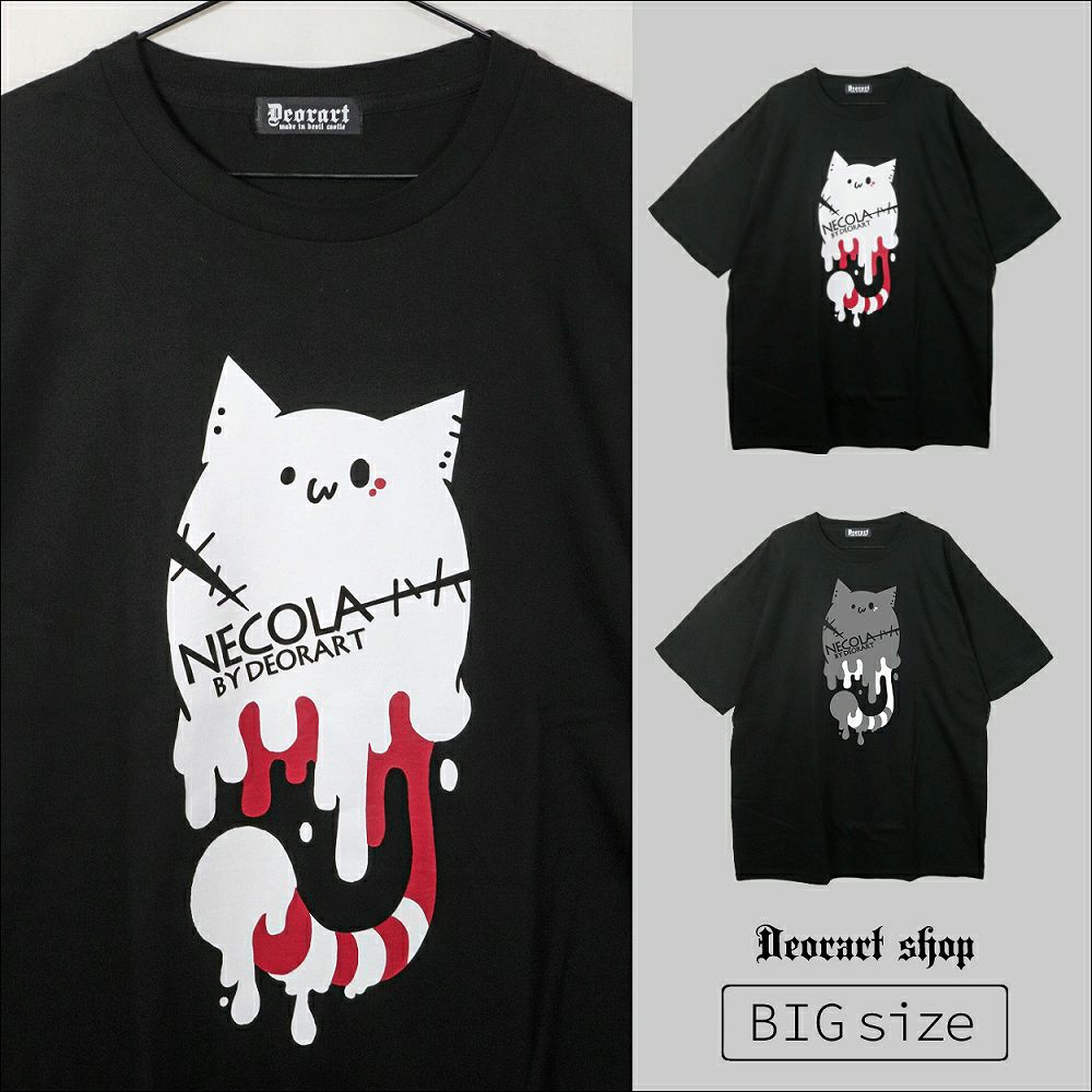 Deorart,ディオラート,ネコラ、NECOLA,通販,和,プリントT,ビッグT,大きいサイズ,V系,地雷系,病みかわいい,病みT,オカルト,ゴスパンクゴスパンク,バンギャ,メンズ,ユニセックス,レディス,ブランド,大人,emo,punk,rock,harajyuku,ファッション,服