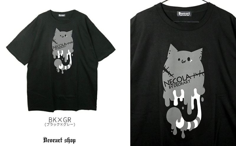 Deorart,ディオラート,ネコラ、NECOLA,通販,和,プリントT,ビッグT,大きいサイズ,V系,地雷系,病みかわいい,病みT,オカルト,ゴスパンクゴスパンク,バンギャ,メンズ,ユニセックス,レディス,ブランド,大人,emo,punk,rock,harajyuku,ファッション,服
