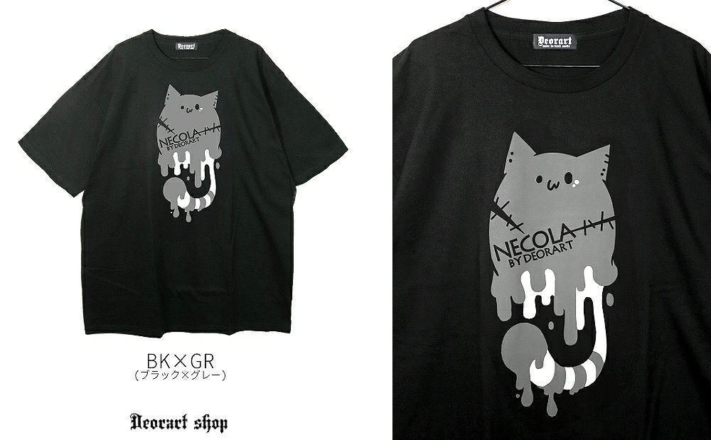 Deorart,ディオラート,ネコラ、NECOLA,通販,和,プリントT,ビッグT,大きいサイズ,V系,地雷系,病みかわいい,病みT,オカルト,ゴスパンクゴスパンク,バンギャ,メンズ,ユニセックス,レディス,ブランド,大人,emo,punk,rock,harajyuku,ファッション,服