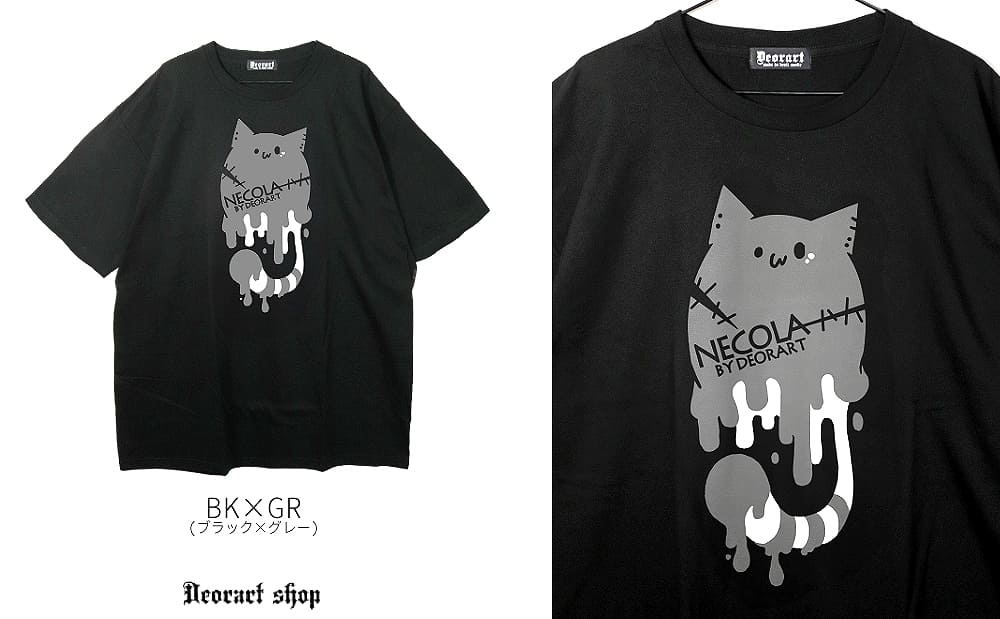 Deorart,ディオラート,ネコラ、NECOLA,通販,和,プリントT,ビッグT,大きいサイズ,V系,地雷系,病みかわいい,病みT,オカルト,ゴスパンクゴスパンク,バンギャ,メンズ,ユニセックス,レディス,ブランド,大人,emo,punk,rock,harajyuku,ファッション,服
