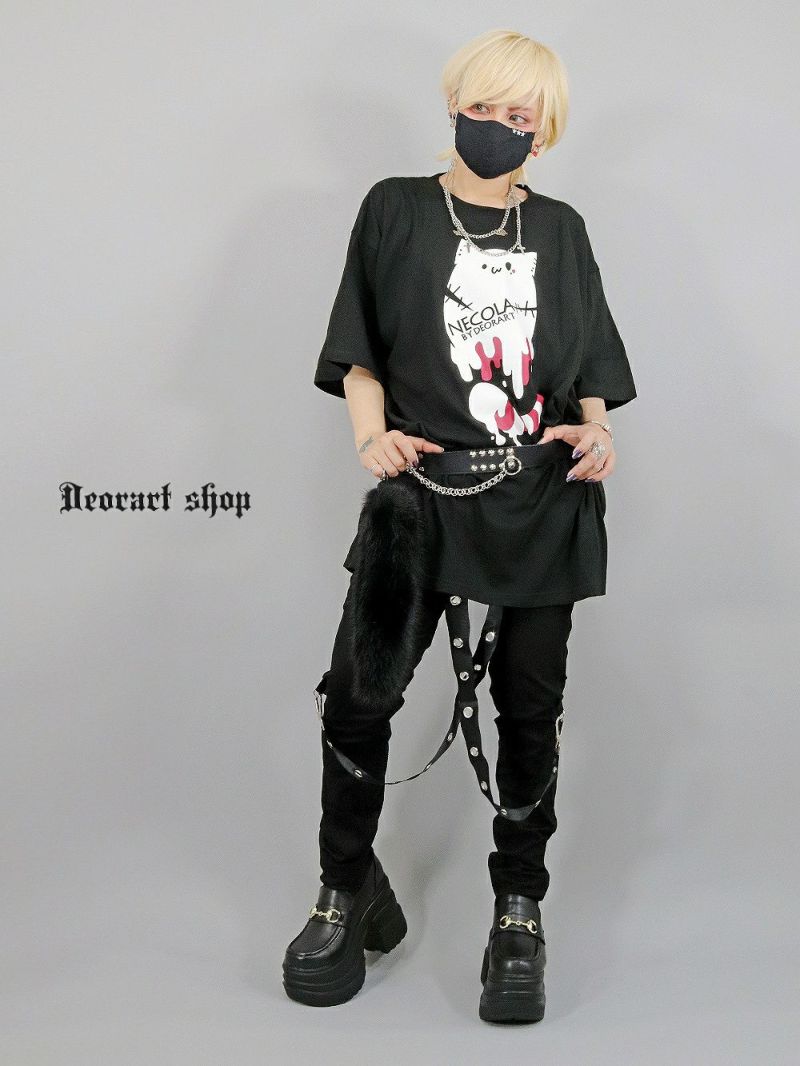 Deorart,ディオラート,ネコラ、NECOLA,通販,和,プリントT,ビッグT,大きいサイズ,V系,地雷系,病みかわいい,病みT,オカルト,ゴスパンクゴスパンク,バンギャ,メンズ,ユニセックス,レディス,ブランド,大人,emo,punk,rock,harajyuku,ファッション,服