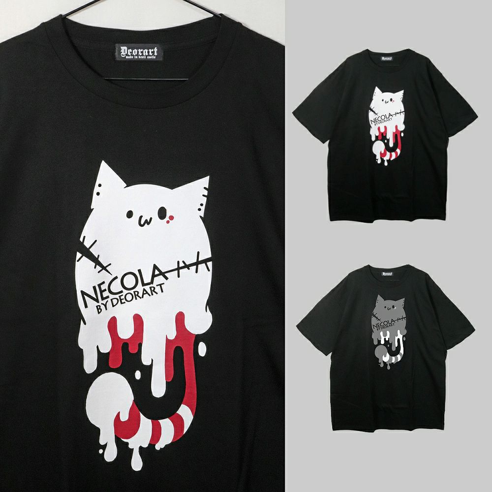 Deorart,ディオラート,ネコラ、NECOLA,通販,和,プリントT,ビッグT,大きいサイズ,V系,地雷系,病みかわいい,病みT,オカルト,ゴスパンクゴスパンク,バンギャ,メンズ,ユニセックス,レディス,ブランド,大人,emo,punk,rock,harajyuku,ファッション,服