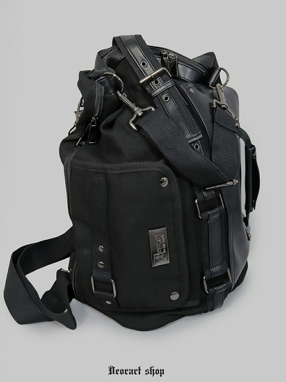 Deorart,ディオラート,バッグ,リュック,BY141,,多機能バッグ,リュック,ショルダーバッグ,V系,ヴィジュアル系,かっこいい,通勤バッグ,通学バッグ,地雷系,ゴスロリ,ゴシック,通販,emo,goth,bag,japan,anime,fashion,shopping