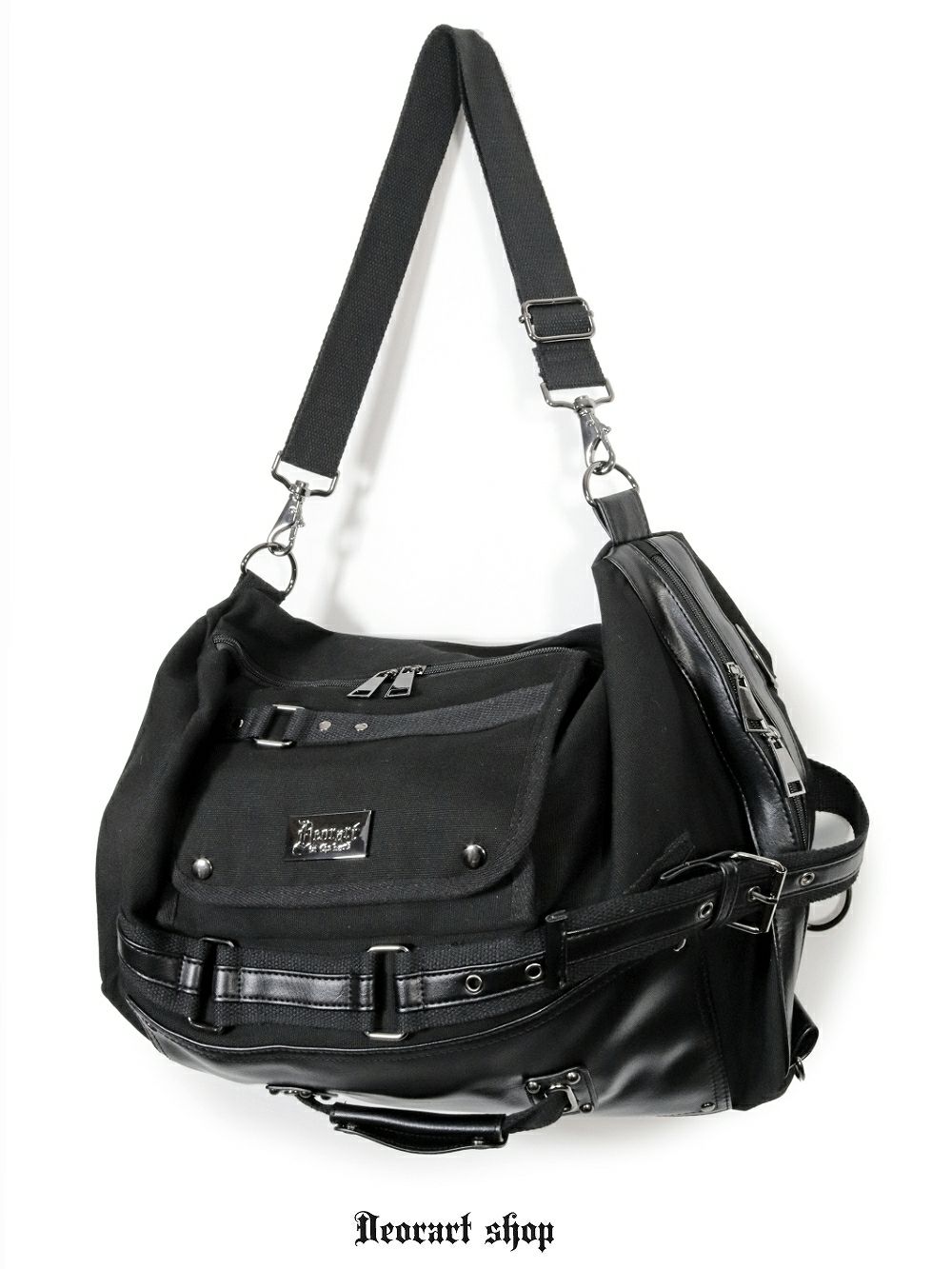Deorart,ディオラート,バッグ,リュック,BY141,,多機能バッグ,リュック,ショルダーバッグ,V系,ヴィジュアル系,かっこいい,通勤バッグ,通学バッグ,地雷系,ゴスロリ,ゴシック,通販,emo,goth,bag,japan,anime,fashion,shopping