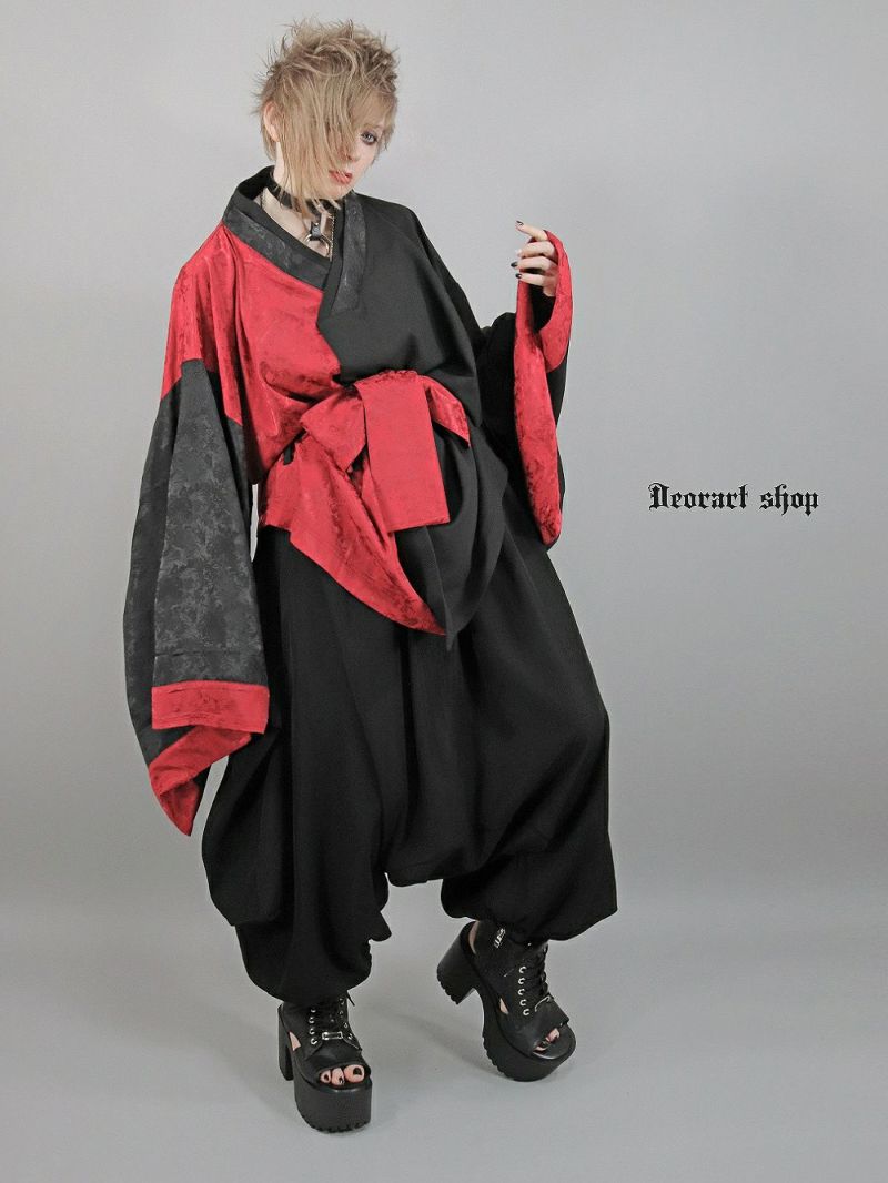 Deorart,ディオラート,和装,浴衣,YUKATA,袴,着物風,ファッション,和ゴス,浴衣,新中式,漢服,ヴィジュアル系,V系,闇落ち,呪術師,通販,普段使い,メンズ,レディス,Vkei,goth,kimono,japan,anime,,fashion