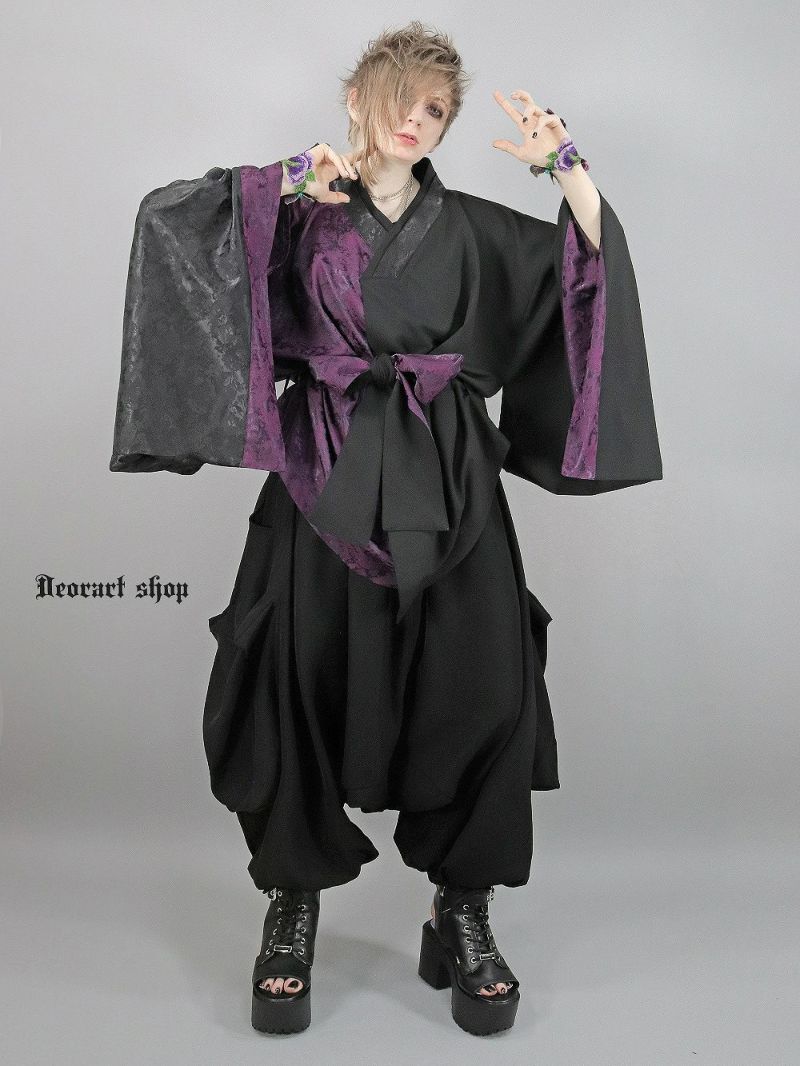 Deorart,ディオラート,和装,浴衣,YUKATA,袴,着物風,ファッション,和ゴス,浴衣,新中式,漢服,ヴィジュアル系,V系,闇落ち,呪術師,通販,普段使い,メンズ,レディス,Vkei,goth,kimono,japan,anime,,fashion