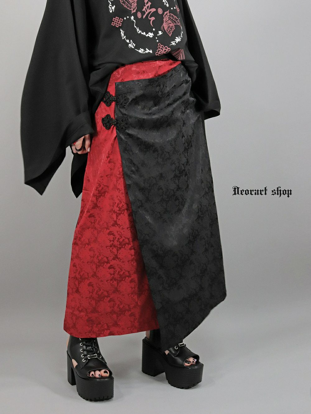 Deorart,ディオラート,和装,浴衣,YUKATA,袴,着物風,ファッション,和ゴス,浴衣,新中式,漢服,ヴィジュアル系,V系,闇落ち,呪術師,通販,普段使い,メンズ,レディス,Vkei,goth,kimono,japan,anime,,fashion