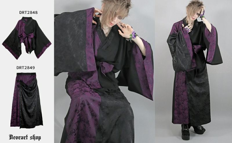 Deorart,ディオラート,和装,浴衣,YUKATA,袴,着物風,ファッション,和ゴス,浴衣,新中式,漢服,ヴィジュアル系,V系,闇落ち,呪術師,通販,普段使い,メンズ,レディス,Vkei,goth,kimono,japan,anime,,fashion