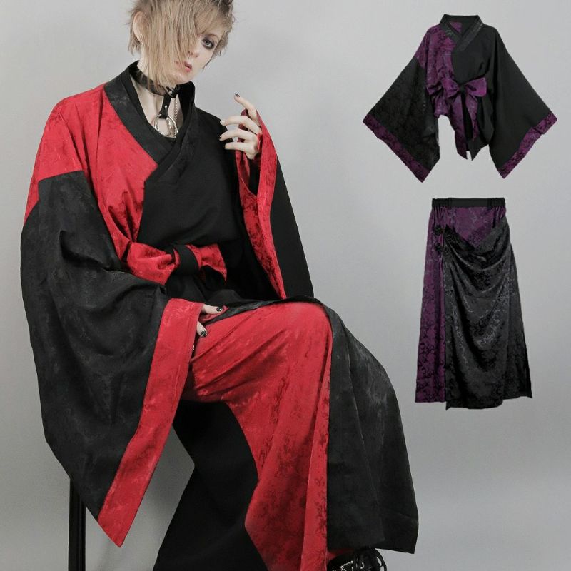 Deorart,ディオラート,和装,浴衣,YUKATA,袴,着物風,ファッション,和ゴス,浴衣,新中式,漢服,ヴィジュアル系,V系,闇落ち,呪術師,通販,普段使い,メンズ,レディス,Vkei,goth,kimono,japan,anime,,fashion