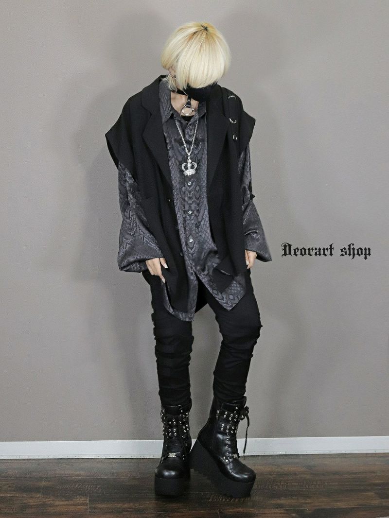 Deorart,ディオラート,V系,地雷系,中華柄,チャイニーズマフィア,中華マフィア,シャツ,コーデ,ホスト,コンカフェ,シャツ,ライブ,ファッション,ダンス衣装,メンズ,レディス,男装