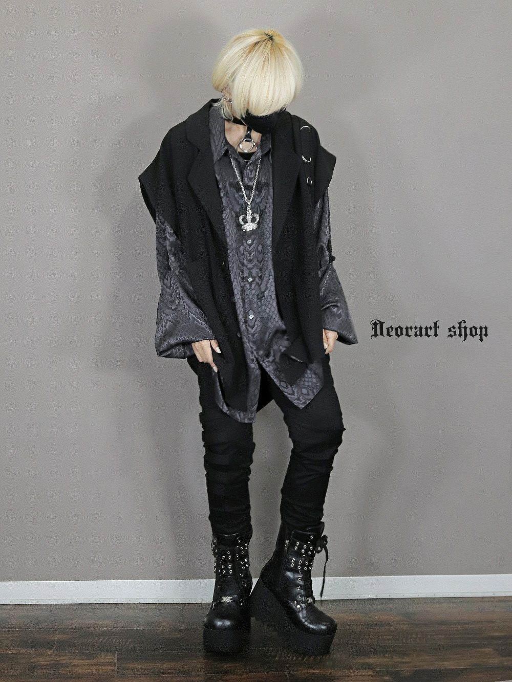 Deorart,ディオラート,V系,地雷系,中華柄,チャイニーズマフィア,中華マフィア,シャツ,コーデ,ホスト,コンカフェ,シャツ,ライブ,ファッション,ダンス衣装,メンズ,レディス,男装