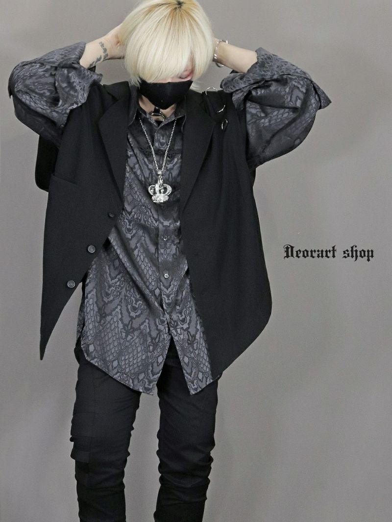 Deorart,ディオラート,V系,地雷系,中華柄,チャイニーズマフィア,中華マフィア,シャツ,コーデ,ホスト,コンカフェ,シャツ,ライブ,ファッション,ダンス衣装,メンズ,レディス,男装