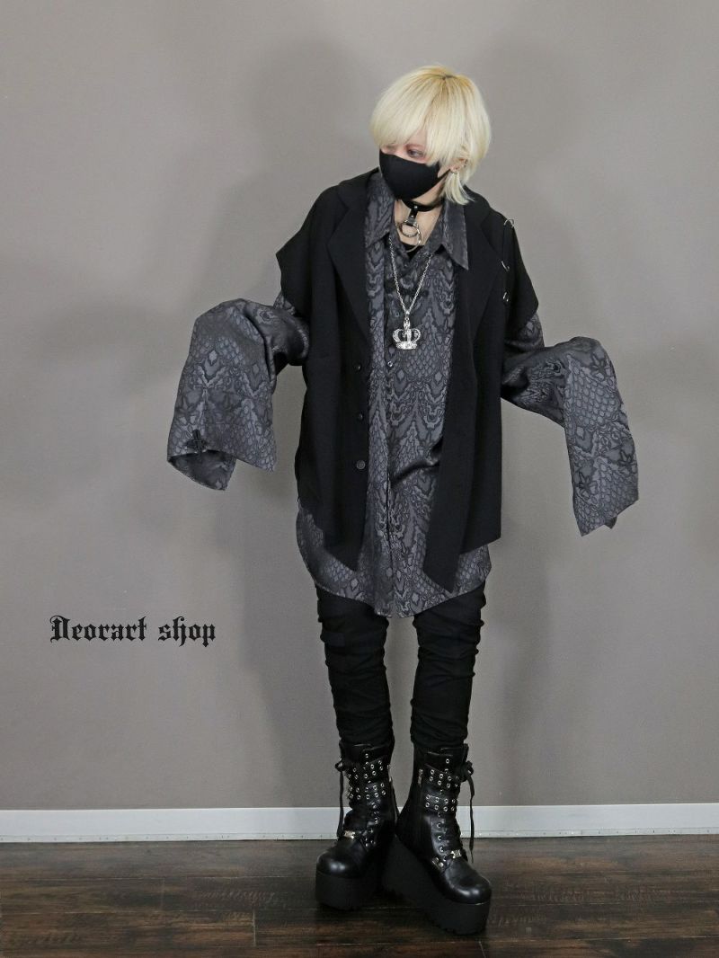 Deorart,ディオラート,V系,地雷系,中華柄,チャイニーズマフィア,中華マフィア,シャツ,コーデ,ホスト,コンカフェ,シャツ,ライブ,ファッション,ダンス衣装,メンズ,レディス,男装