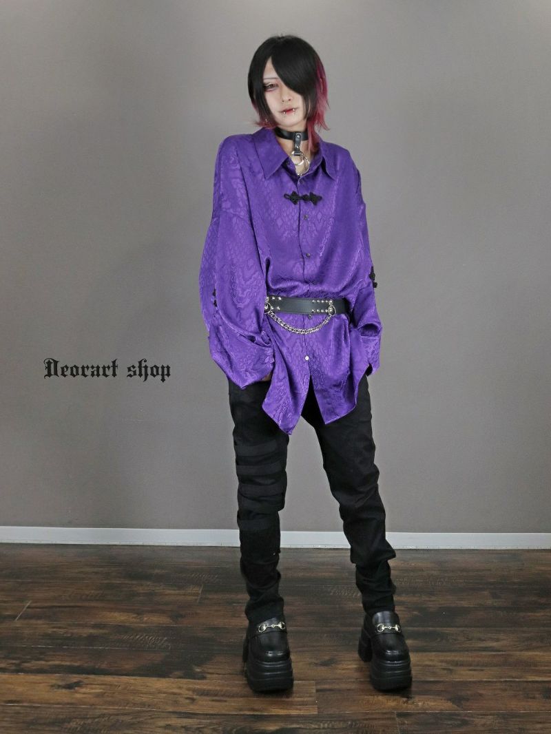 Deorart,ディオラート,V系,地雷系,中華柄,チャイニーズマフィア,中華マフィア,シャツ,コーデ,ホスト,コンカフェ,シャツ,ライブ,ファッション,ダンス衣装,メンズ,レディス,男装