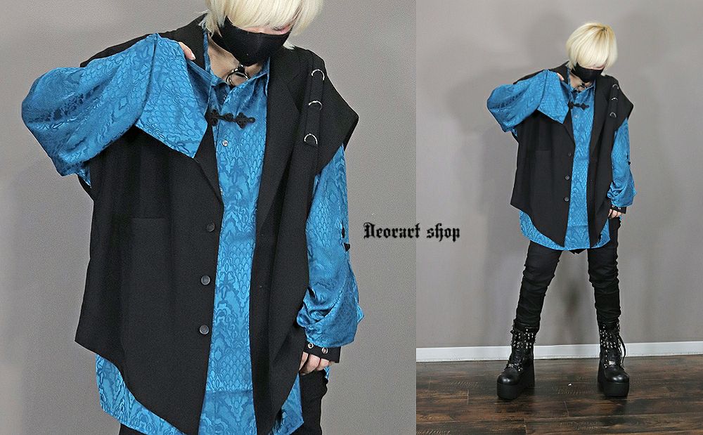 Deorart,ディオラート,V系,地雷系,中華柄,チャイニーズマフィア,中華マフィア,シャツ,コーデ,ホスト,コンカフェ,シャツ,ライブ,ファッション,ダンス衣装,メンズ,レディス,男装