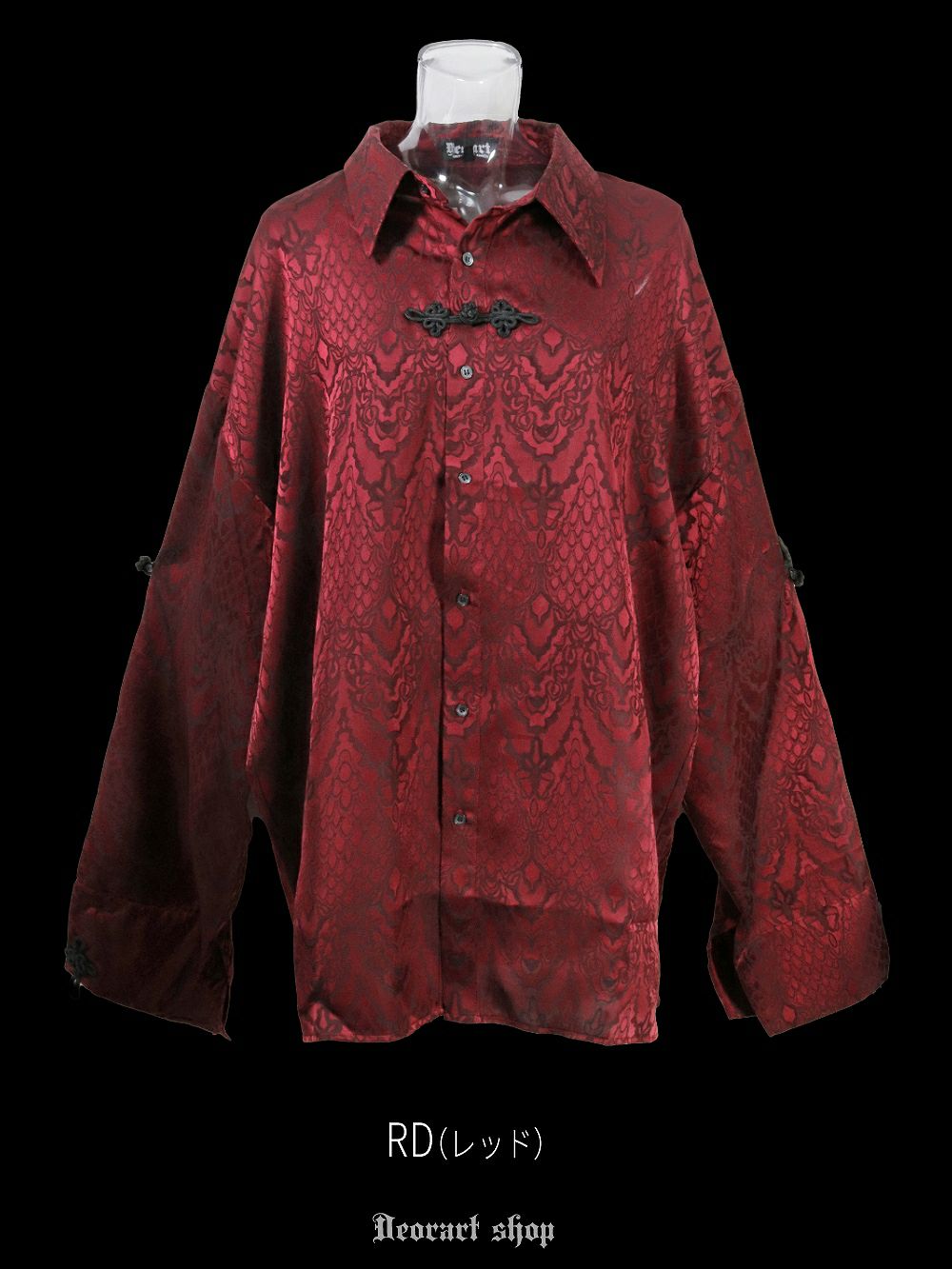 Deorart,ディオラート,V系,地雷系,中華柄,チャイニーズマフィア,中華マフィア,シャツ,コーデ,ホスト,コンカフェ,シャツ,ライブ,ファッション,ダンス衣装,メンズ,レディス,男装