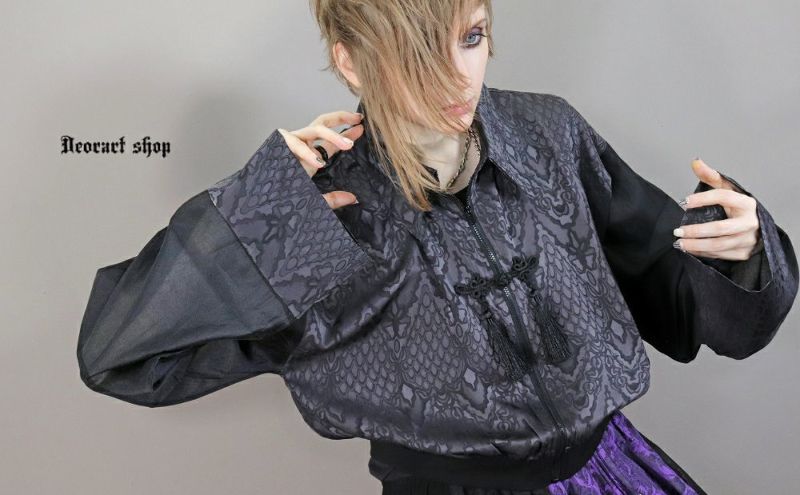 新品　タグ付き　DarkRedRUM　廃退　ダメージ　姫袖カーデ　コルセット付き Artemis～月の輝きを纏うコルセット | Tubereuse