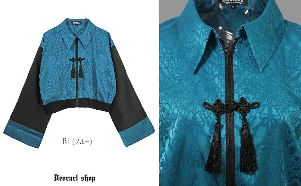 Deorart,ディオラート,地雷系,中華風,ネオチャイナ,和風,サイバー,原宿系,ジャージ,透け,シアー,V系,goth china,,emo,punk,rock,harajyuku ,ゴシック,モード,ファッション,服,通販