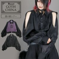 OZZ CROCE ドクロ刺繍 ジップジャケット 半袖 黒 ゴスロリ 地雷系 楽天市場】ACDCRAG HELL クロップドジャケット クロップ丈