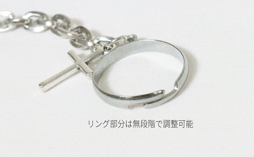 Deorart,ディオラート,十字架,指輪,V系,ヴィジュアル系,サブカル,ファッション,連結,アーマーリング,メンズ,レディス