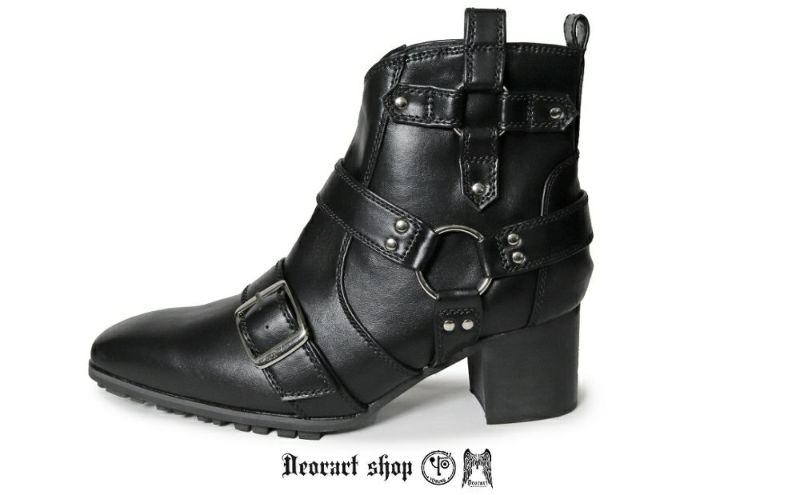 Deorart,ディオラート,ポインテッドトゥ,とんがり,メンズ,ショートブーツ,ヴィジュアル系,V系,ホスト,バンド,パンクロック,地雷系,サブカル,シューズ,靴,衣装,大きいサイズ,emo,fashion,shoes,Japan,Vkei,kawaii,cawaii