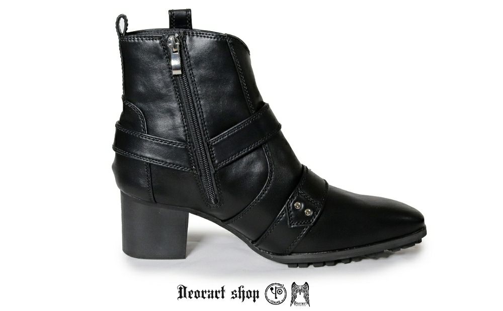 Deorart,ディオラート,ポインテッドトゥ,とんがり,メンズ,ショートブーツ,ヴィジュアル系,V系,ホスト,バンド,パンクロック,地雷系,サブカル,シューズ,靴,衣装,大きいサイズ,emo,fashion,shoes,Japan,Vkei,kawaii,cawaii