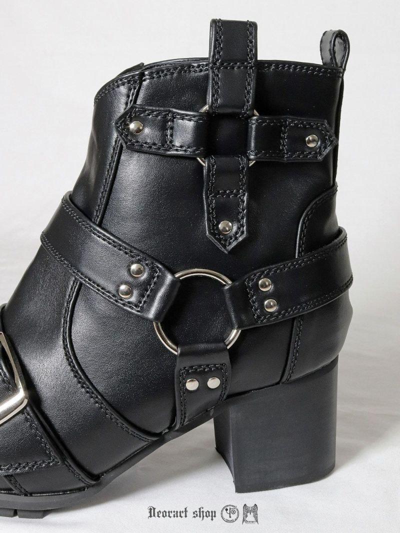 Deorart,ディオラート,ポインテッドトゥ,とんがり,メンズ,ショートブーツ,ヴィジュアル系,V系,ホスト,バンド,パンクロック,地雷系,サブカル,シューズ,靴,衣装,大きいサイズ,emo,fashion,shoes,Japan,Vkei,kawaii,cawaii