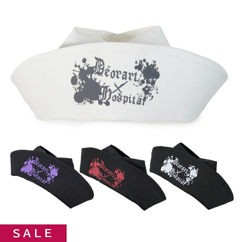 Deorart,ディオラート,ハロウィン・コスプレ・ナースキャップ・ナースハット,病院,ゾンビ,テーマパークコーデ,ホラー・衣装・大人・メンズ・レディス,包帯,ナースコーデ,ドクター,注射器,医者,白衣,マッドサイエンティスト,通販,地雷系,,V系,ヴィジュアル系,男,ファッション,mad scientist,emo,fashion