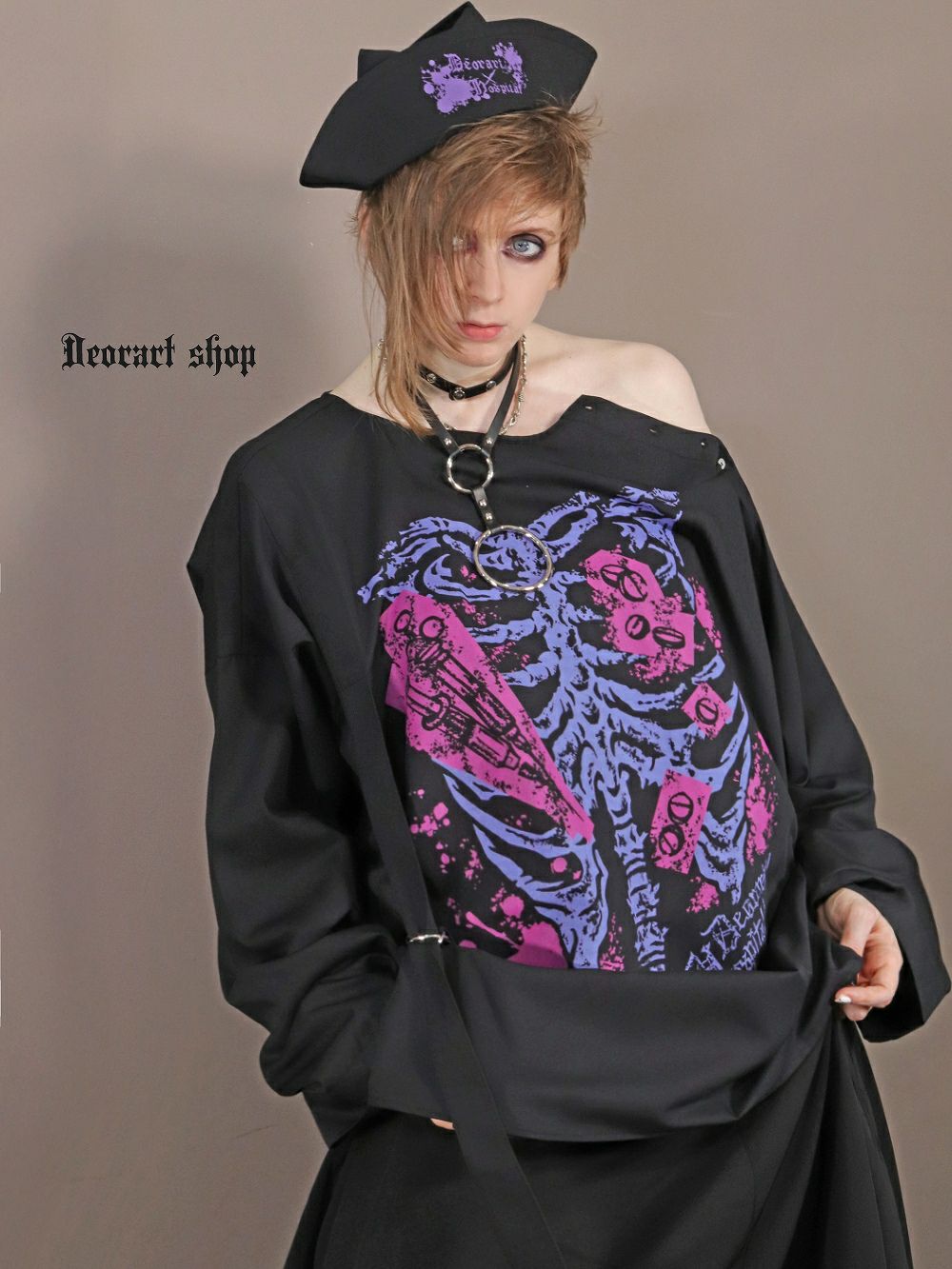 Deorart,ディオラート,ハロウィン・コスプレ・ナース・病院・ゾンビ・テーマパークコーデ・ホラー・衣装・大人・メンズ・レディス,包帯,ナースコーデ,ドクター,注射器,聴診器,プリント,医者,白衣,マッドサイエンティスト,,ゴスロリ,通販,地雷系,,V系,ヴィジュアル系,男,ファッション,mad scientist,emo,fashion