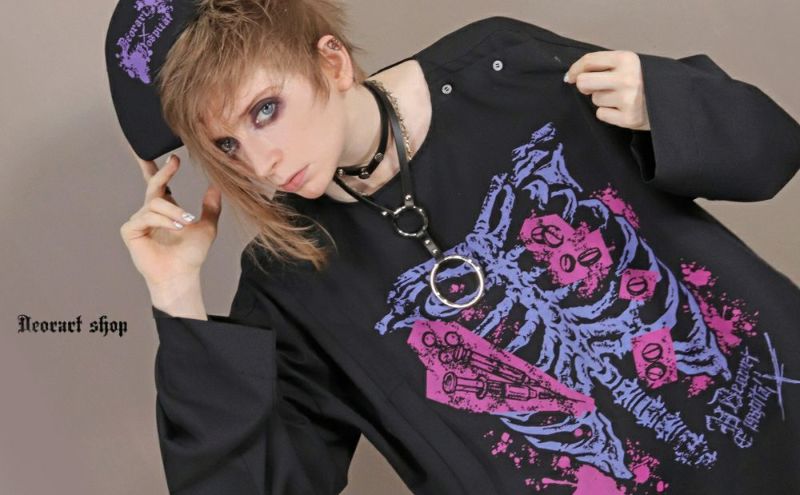 Deorart,ディオラート,ハロウィン・コスプレ・ナース・病院・ゾンビ・テーマパークコーデ・ホラー・衣装・大人・メンズ・レディス,包帯,ナースコーデ,ドクター,注射器,聴診器,プリント,医者,白衣,マッドサイエンティスト,,ゴスロリ,通販,地雷系,,V系,ヴィジュアル系,男,ファッション,mad scientist,emo,fashion