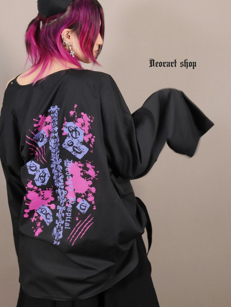 Deorart,ディオラート,ナースキャップ,病院風コーデ,血まみれ,包帯,ナースコーデ,ドクター,注射器,聴診器,プリント,医者,白衣,マッドサイエンティスト,コスプレ,ゴスロリ,通販,地雷系,ハロウィン,衣装,バンド,コンカフェ,V系,ヴィジュアル系,男,メンズ,レディース,ファッション,mad scientist,emo,fashion