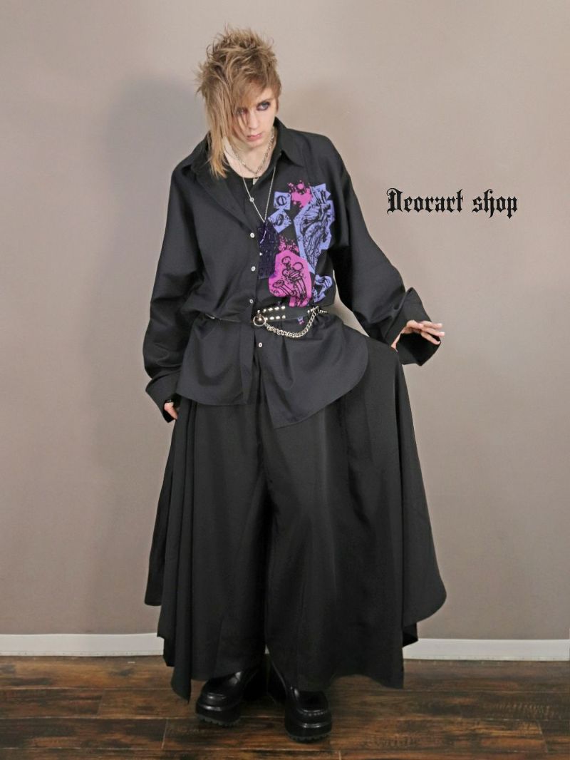 Deorart,ディオラート,病院風コーデ,血まみれ,包帯,ナースコーデ,ドクター,注射器,聴診器,プリント,医者,白衣,マッドサイエンティスト,ホラー,コスプレ,ゴスロリ,通販,地雷系,ハロウィン,衣装,バンド,コンカフェ,V系,ヴィジュアル系,男,メンズ,レディース,ファッション,mad scientist,emo,fashion